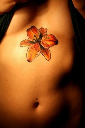 Lily Flower Tattoo